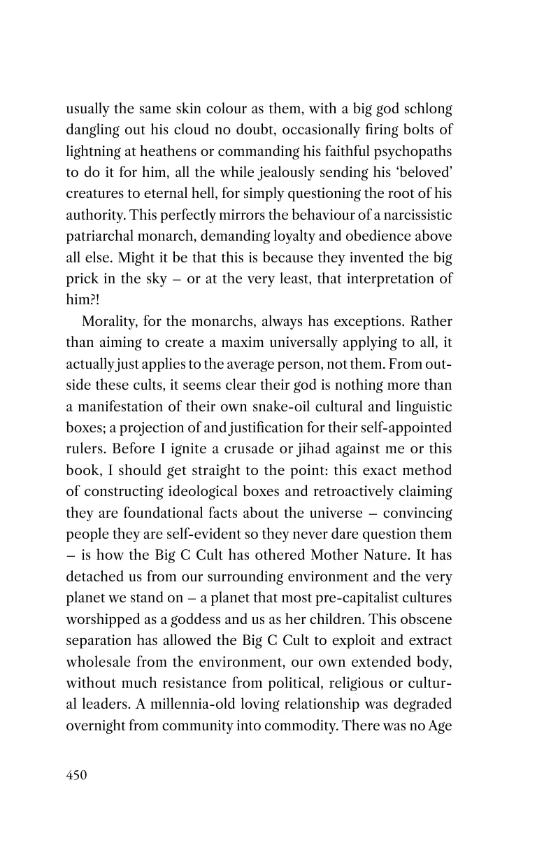 Printed page 450 of It's The Environment, Stupid!