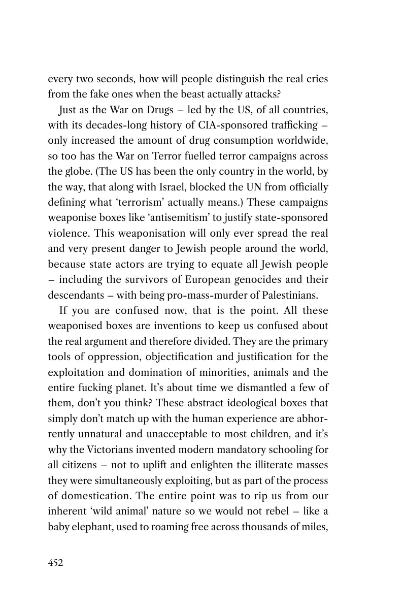 Printed page 452 of It's The Environment, Stupid!
