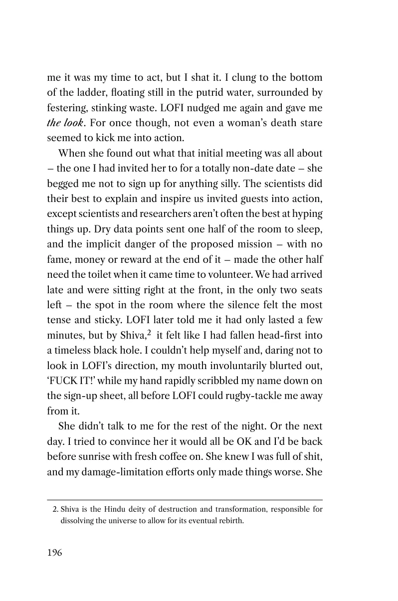 Printed page 196 of Captain Braveheart and the Rig of Doom
